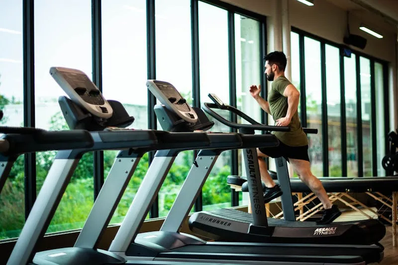 Professional gym equipment representing the infrastructure behind celebrity transformations
