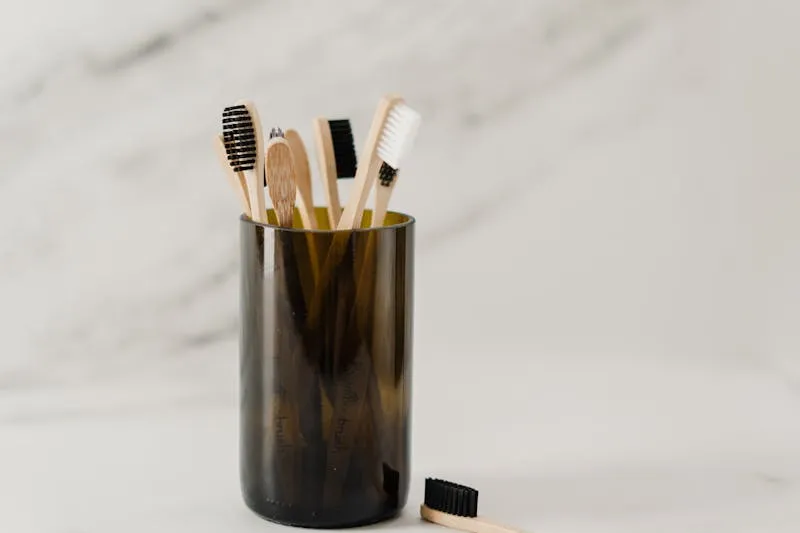 Toiletry bag prepared with essential products