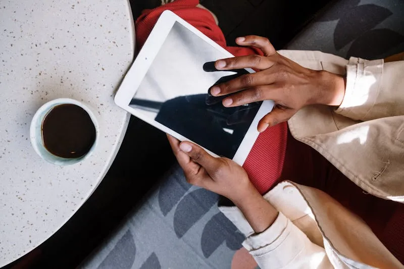 Couple sitting back to back, looking distant