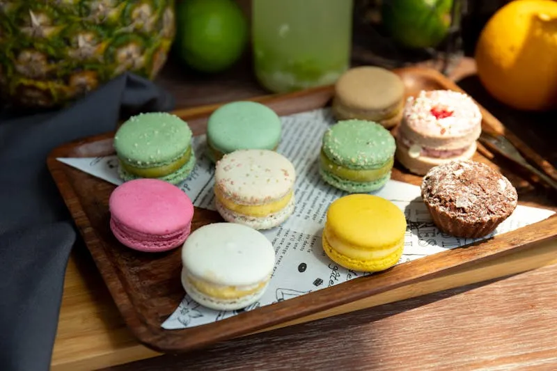 Vegetables being tossed in a hot pan