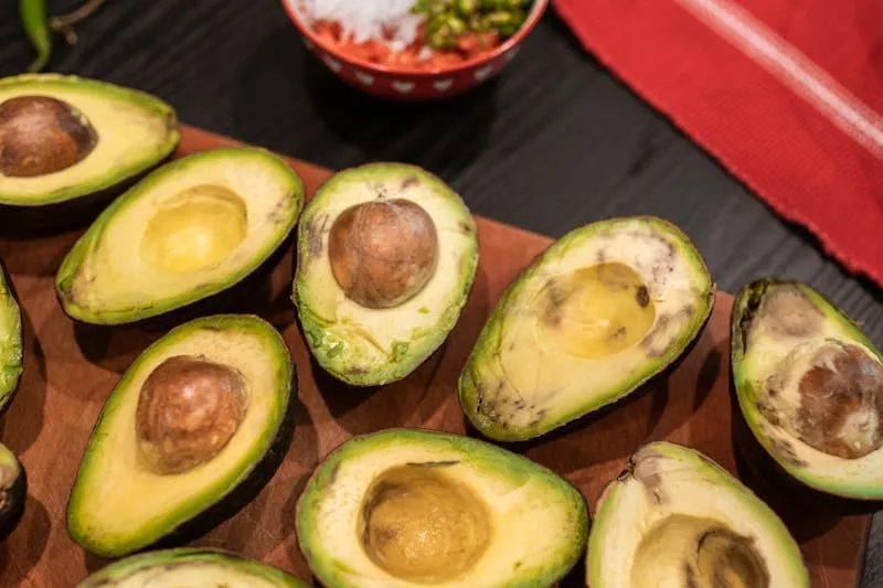 Three Mexican salsas in molcajetes