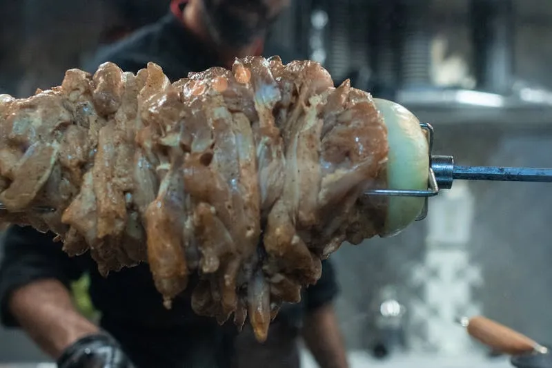 Traditional Lebanese tabbouleh with plenty of fresh chopped parsley