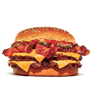 Double cheese bacon xxl